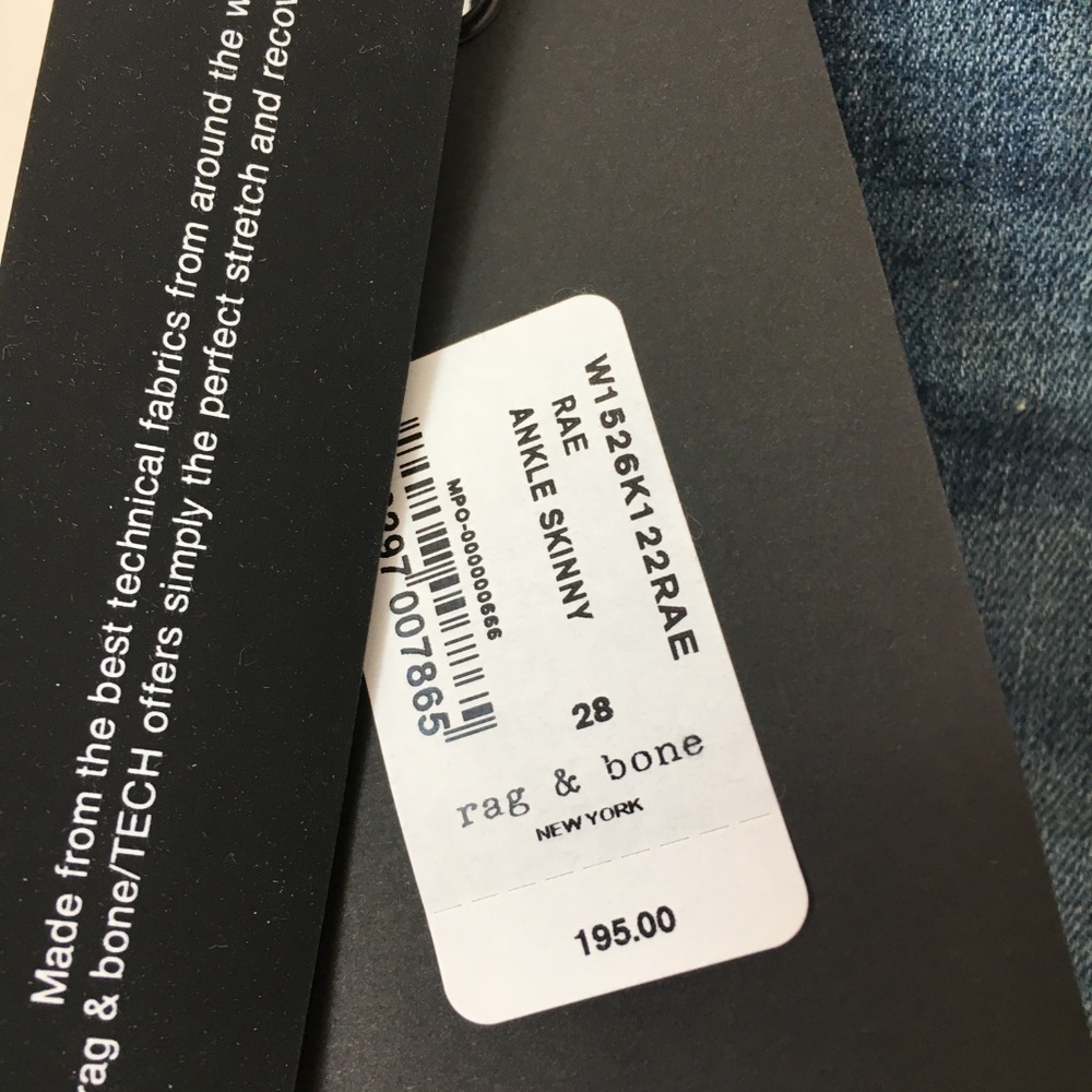 NWT Rag & Bone Capri Crop (Rae) - Picture 5 of 6